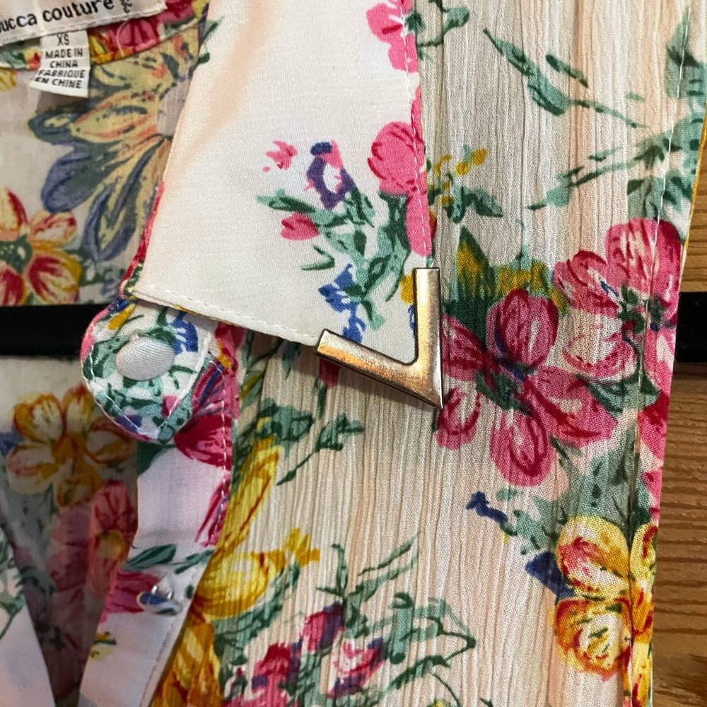 Luca Culture Floral Dress XS - Picture 4 of 8